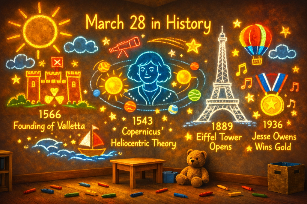 Today in History – March 28 : A Global Chronicle of Courage, Culture & Connection